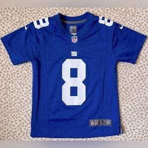 NFL NY GIANTS Daniel Jones #8 jersey size small